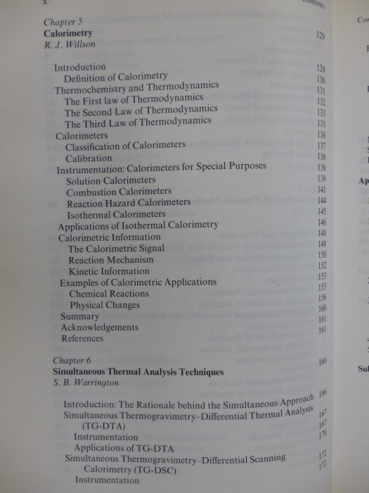 【月界】Principles of Thermal Analysis and Calorimetry〖大學理工醫〗AGW