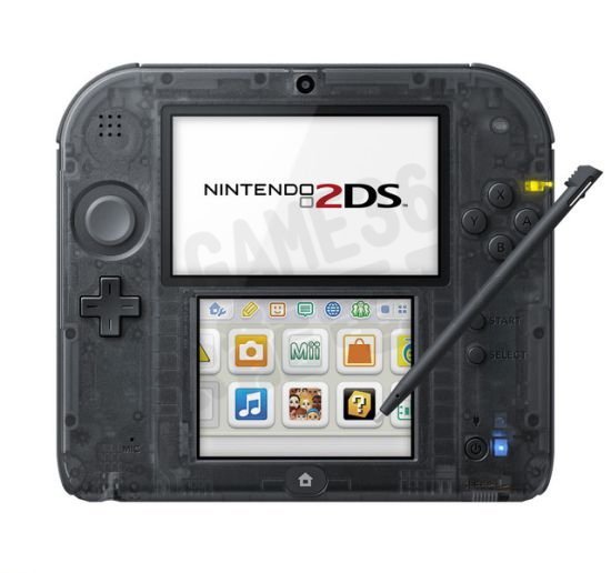 任天堂 Nintendo 2DS 主機 日版 日規機 日文主機 黑色(附原廠充電器+保護貼)【台中恐龍電玩】