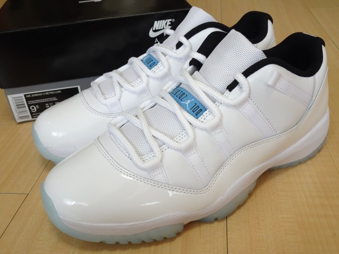 NIKE AIR JORDAN 11 RETRO LOW LEGEND BLUE傳奇藍白藍冰底籃球鞋AV2187