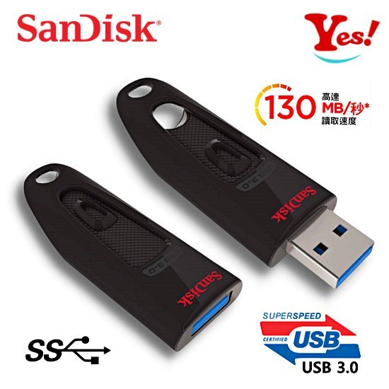 【Yes！公司貨】SanDisk Ultra CZ CZ48 32GB 32G USB3.0 USB 隨身碟