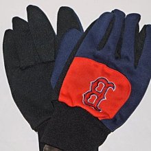 貳拾肆棒球精品-美國帶回.MLB波士頓紅襪保暖用手套一雙