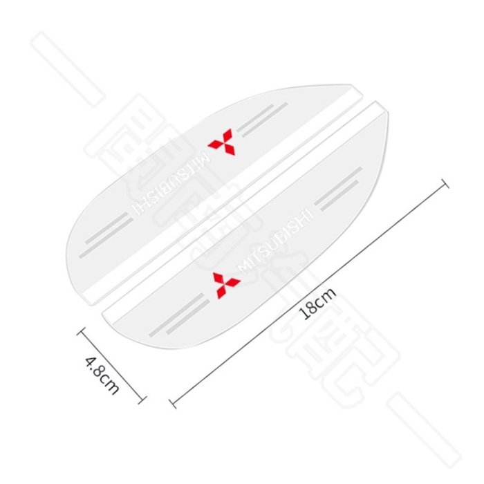 Mitsubishi 三菱 汽車後視鏡雨眉 Colt Plus Outlander Lancer 透明 後視鏡雨眉 雨眉