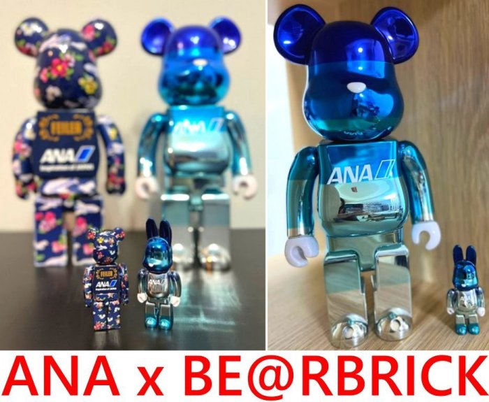 FEILER × BE＠RBRICK for ANA 100% & 400%-