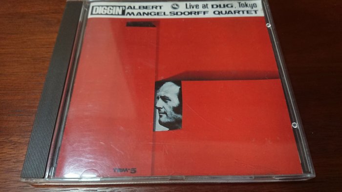 DIGGIN' Albert Mangelsdorff Quartet 超級經典發燒錄音盤1971live at DUG,Tokyo三盲鼠CD早期西德小字版如新