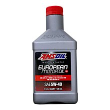 【易油網】AMSOIL EUROPEAN 5W40 全合成機油 #AFLQT