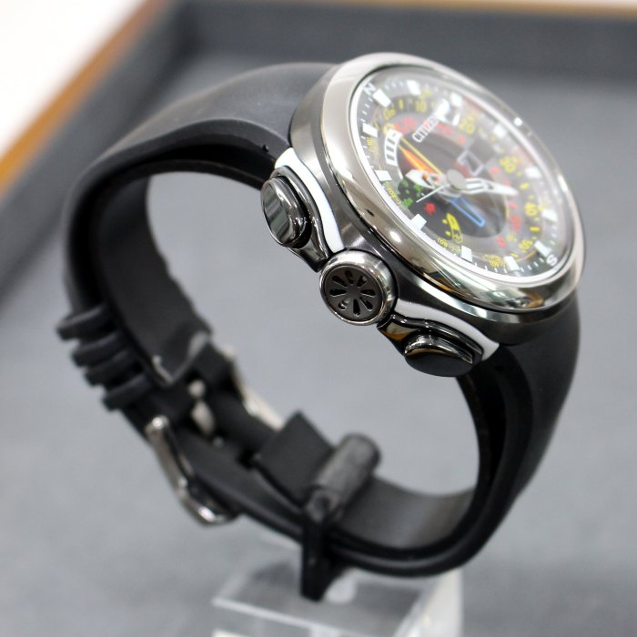 限量稀有款 CITIZEN BN4034-01E 星辰錶 48mm 光動能 鈦金屬 登山錶 專業運動錶 男錶