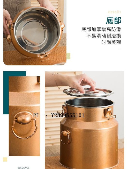 茶葉盒陳皮存儲罐 專用不銹鋼防潮大號儲茶罐 大容量茶葉桶圓桶收納鐵罐茶葉罐