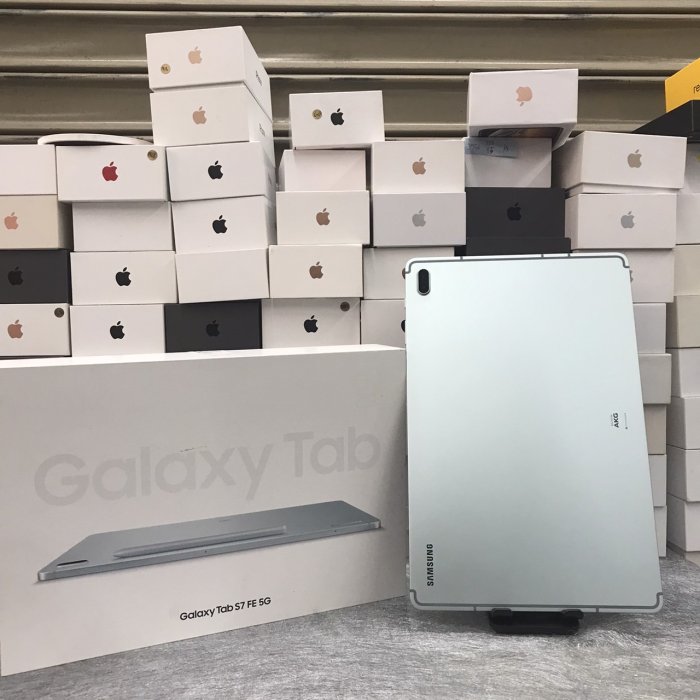 【完美福利品】SAMSUNG Galaxy Tab S7 FE 5G綠 12.4吋 4G 64GB 福利品 保固90天