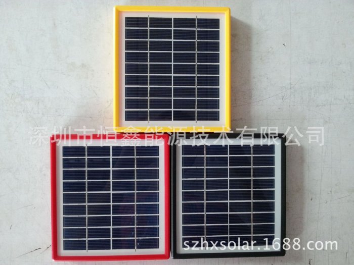 【熱銷】太陽能塑料邊框 9v太陽能板  太陽能按需做貨Y3225