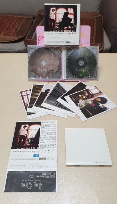 頭文字D 周杰倫 十一月的蕭邦 CD+VCD SONY 好樂迪 阿爾發2005