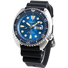 預購 SEIKO SBDY047 精工錶 機械錶 PROSPEX 45mm 潛水錶 藍色面盤 黑色橡膠錶帶 男錶女錶