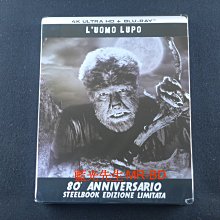 [藍光先生UHD] 狼人 UHD+BD 80週年雙碟鐵盒版 The Wolf Man 1941