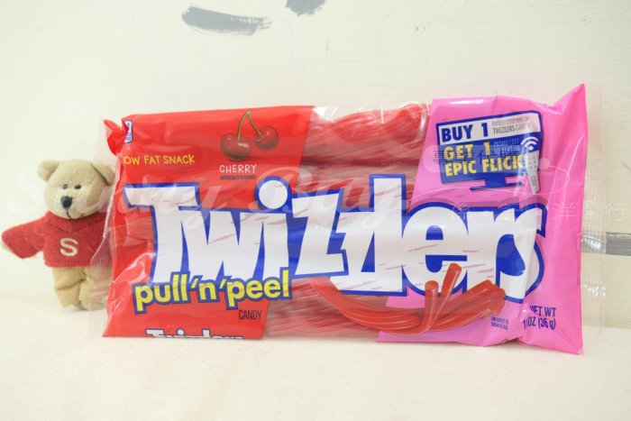 【Sunny Buy】◎預購◎ 美國 Twizzlers 櫻桃口味扭扭糖蠟燭糖吸管糖 14oz裝