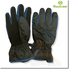 山林Mountneer 12G01-75 男款PRIMALOFT 防水手套 防風手套 保暖手套 透氣 喜樂屋戶外旅遊休閒