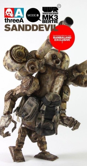 全新ThreeA 3A 1/12 WWRp Sand Devil MK3 Bertie Mode B | Yahoo奇摩拍賣