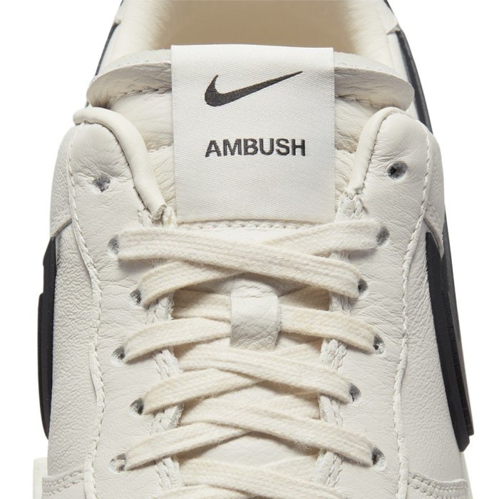 【A-KAY0】NIKE X AMBUSH AIR FORCE 1 LOW PHANTOM米白黑【DV3464-002】