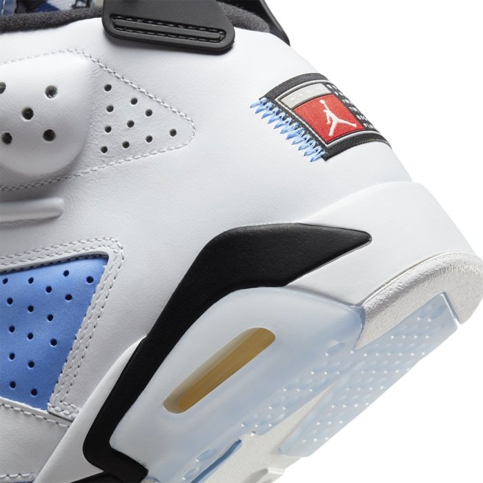 預購商品】NIKE AIR JORDAN 6 RETRO UNC 白北卡藍【CT8529-410