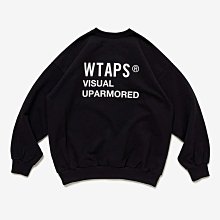 【日貨代購CITY】2023AW WTAPS FORTLESS SWEATER COTTON 背後字體 大學T 現貨