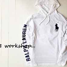 ☆【RL男生館】☆【POLO Ralph Lauren大馬刺繡連帽T恤】☆【RL001R2】(L)