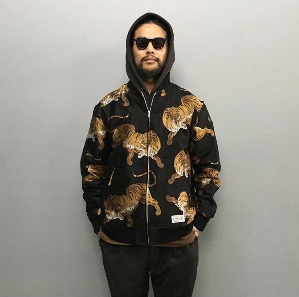 免運 稀有款 天國東京WACKO MARIA /JACQUARD SKA JACKET(TYPE-2) M號 95成新