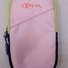 韓國進口 EXPEAK 智慧型手機袋 護照袋 錢包袋 防潑水 粉紅色-共五色「喜樂屋戶外」