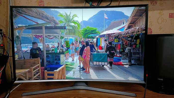 大台北 永和 二手電視 40吋電視 曲面 SAMSUNG 三星 UA40J6300AW 聯網 SMART TV 黃金曲面