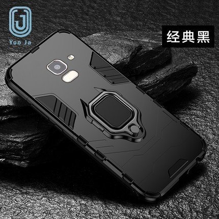 三星軍規級防護殼 支架指環磁吸殼 A7 A8 A9 2018 S8 S9 S10 Plus Note9 10-竹泓良品