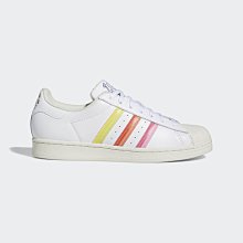 南◇2021 6月 ADIDAS SUPERSTAR PRIDE 白色  平權 白橘紅黃色 彩色 愛迪達 GW2415