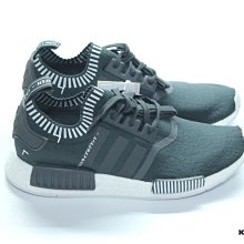 【高冠國際】ADIDAS NMD R1 PRIMEKNIT PK 材質 日文 鐵灰 深灰 黑白 S81849