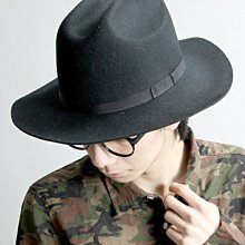 -TAKADA 高田家- 全新日本進口WEGO旗下品牌BROWNY型男個性女孩街頭必備百搭單品毛呢寬帽簷織帶紳士帽 禮帽
