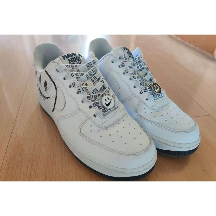 Nike Air Force 1 Low Have A 笑臉 女款 休閒鞋GS AV0742-100