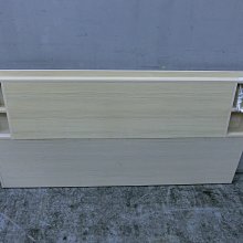 新竹二手家具◎百豐悅2手家具-2手 床頭櫃 加大6尺白橡色床頭片 床頭板 床邊櫃 套房傢具 桃園二手傢俱 豐原2手家具