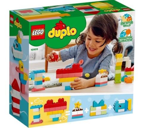 積木總動員 LEGO 樂高 10909 Duplo 得寶系列 心型盒 80PCS