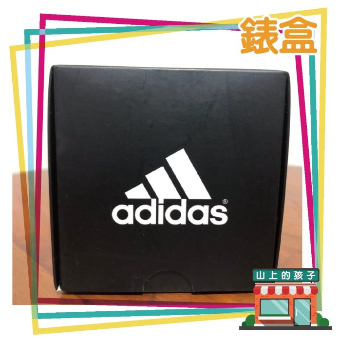 [山上的孩子][二手貨][九成新] [adidas]線條創造三葉數位腕錶