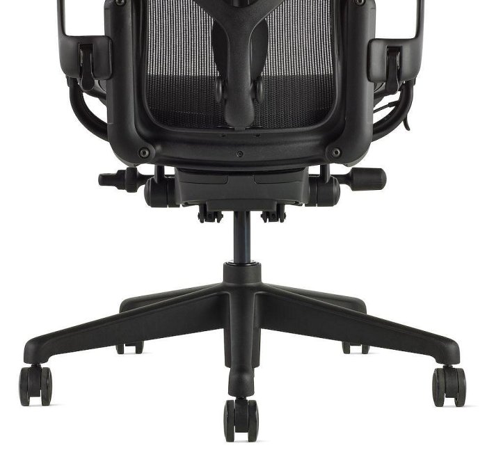 限時特價：啞光電競黑 全功能金屬椅腳 Herman Miller 2.0 Aeron 全新正品 人體工學辦公電腦椅