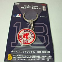 貳拾肆棒球-日本帶回Asahi朝日啤酒促販品非賣品MLB美國職棒大聯盟波士頓紅襪松坂大輔鑰匙圈