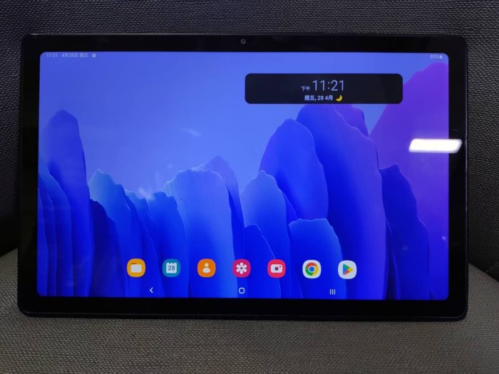 大螢幕samsung 三星10吋平板電腦Galaxy Tab A7 SM-T500黑 32G WIFI邊框小瑕 安卓12