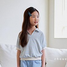 5~11 ♥上衣(BLUE) CHOUETTE-2 24夏季 CHO240417-076『韓爸有衣正韓國童裝』~預購