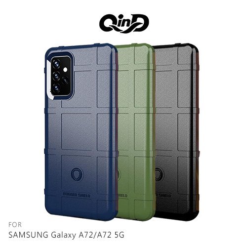 QinD SAMSUNG Galaxy A72/A72 5G 戰術護盾保護套