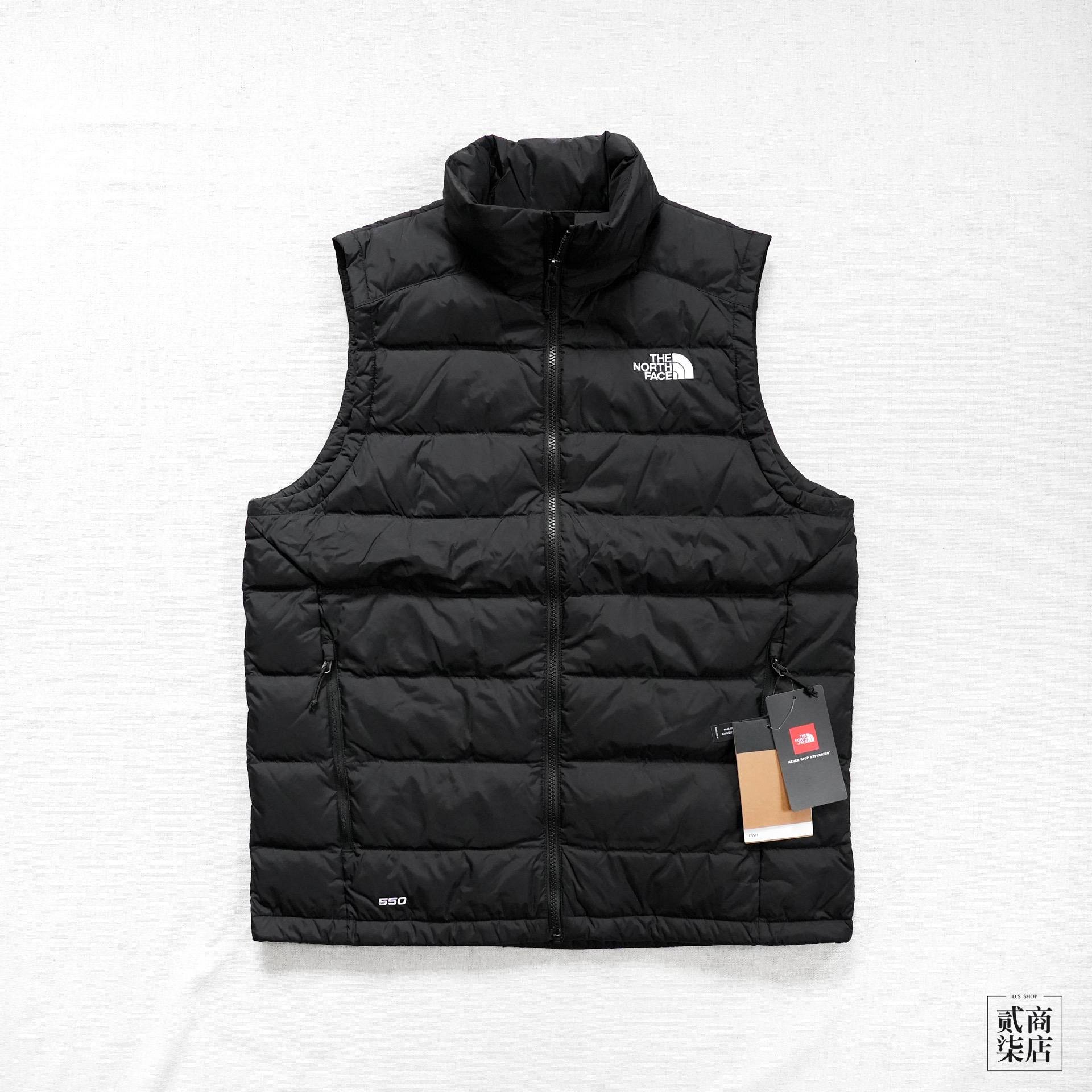 貳柒商店) THE NORTH FACE VEST 男女款羽絨背心550 保暖馬甲北臉 