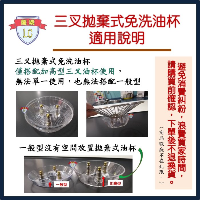 【龍城廚具生活館】【配件】林內抽油煙機&排油煙機拋棄式加高型三角油杯、三叉油杯(20個)RH-8021