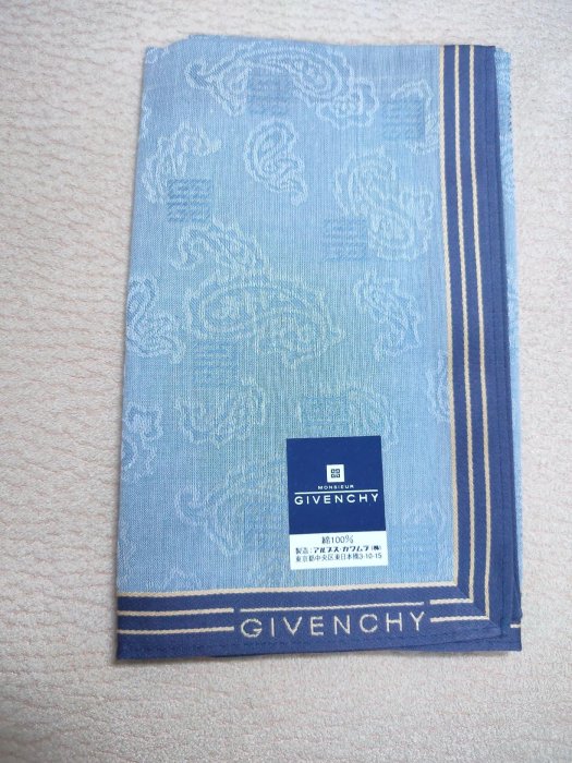 (日本服飾配件)Givenchy 紀梵希手帕(A1020)