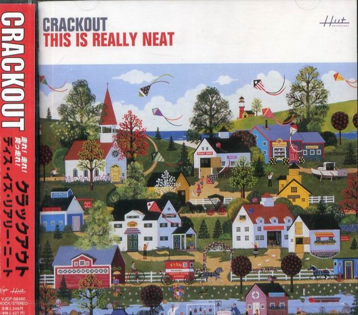 K - CRACKOUT - THIS IS REALLY NEAT -日版 CD+2BONUS - NEW