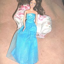 1998 BARBIE DOLL COLLECTER MATTEL INC BLUE 印尼製 11.5 INCH 不含椅