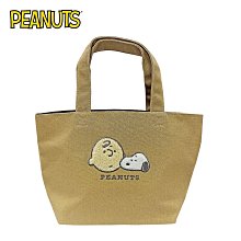 史努比 帆布手提袋 便當袋 午餐袋 Snoopy PEANUTS 日本正版【140219】