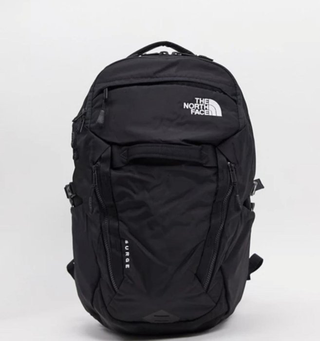 小阿姨shop  The North Face Surge 黑色背包