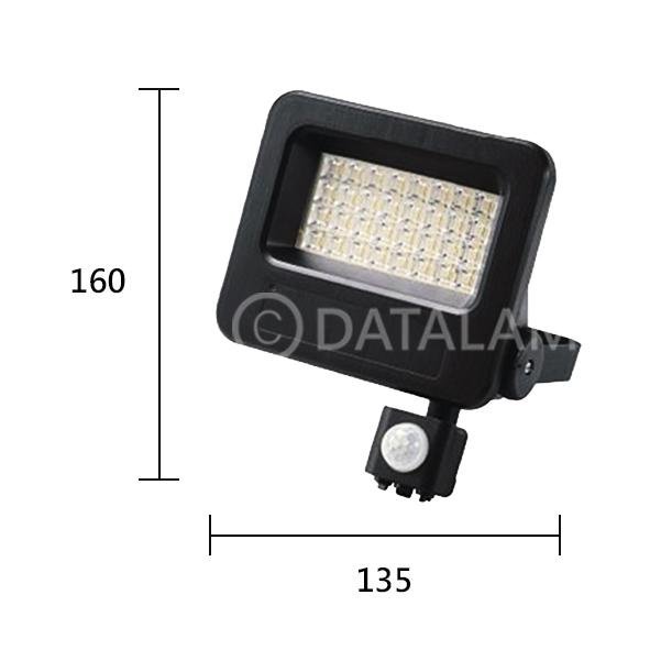 【阿倫燈具】億光EVERLIGHT  LED-30W感應型投光燈 ELFAP