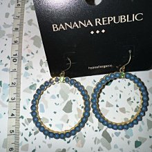 0414一件不留🎈 新款上架美國大牌Banana Republic 彩色水晶耳環“只剩上排兩色