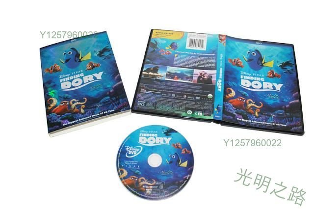 海底總動員2多利去哪兒了 Finding Dory 高清原聲英文動畫DVD碟片 光明之路