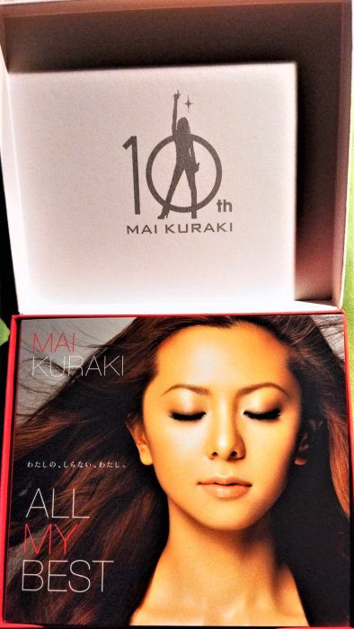 倉木麻衣/ MAI KURAKI ~ ALL MY BEST ( 2CD+DVD ) ~ 日版已拆近